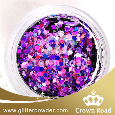 中国のアクリルは glitter_powder を釘付けします