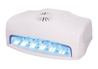 54 W UV ランプ ABS 樹脂の硬化オン/オフ スイッチ爪美容のピンクの爪