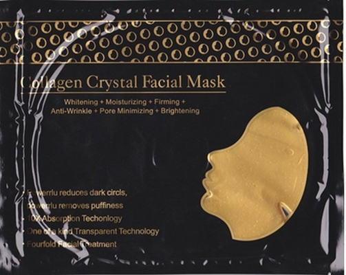 24k 金の生物コラーゲンの顔のマスクのグリセリンの Hyaluronic 酸 OEM ODM SM-015