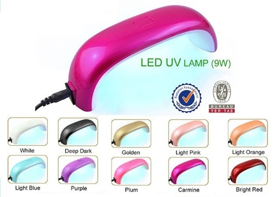 9W 110V の虹 LED の紫外線ゲル ランプ ライトつま先の釘のドライヤーのマニキュアの送風機の治癒