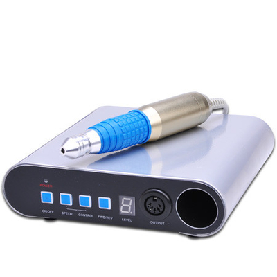 ompact およびステンレス鋼の handpiece ねじれロックの handpiece の電気釘はフィート スイッチ システムが付いている機械をあけます