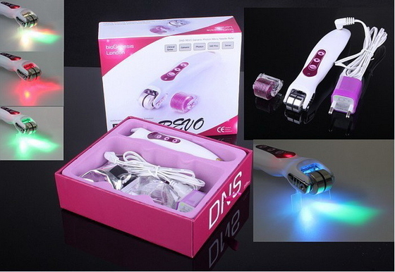 1 の LED の光子/マイクロ現在のガルバニック/振動 DNS Microneedle のローラー 4