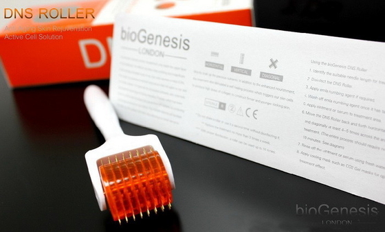 DNS の生物発生の Derma のローラーの skinn 療法の表面ボディ マイクロ DNS Derma のローラー 200 のチタニウムの針は皮ボディ ローラーに直面します