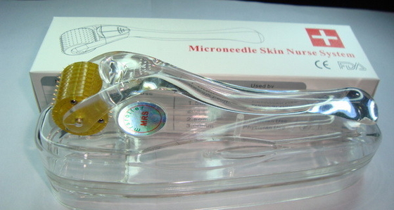 アクネのためのチタニウム 200 の針の表面/ボディ Derma Microneedle のローラーは取り外しを傷つけます