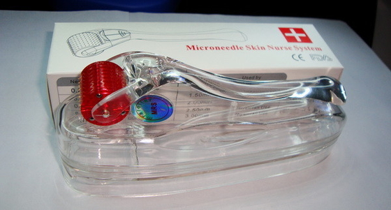 アクネのためのチタニウム 200 の針の表面/ボディ Derma Microneedle のローラーは取り外しを傷つけます