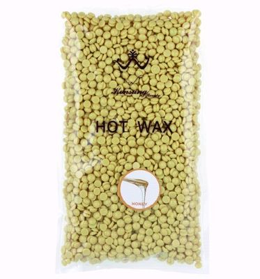 ラベンダー/茶木の餌 500g の小型堅い脱毛/毛の取り外しの熱いワックス