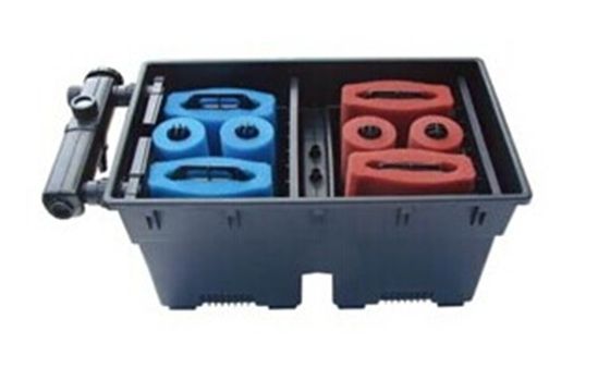 7m3 スマートな庭の生物的魚のいる池のろ過システム池フィルター装置
