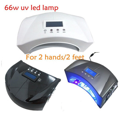 66W 高い発電 CCFL LED の釘の紫外線ランプ、ランプを治す 2 つの手 LED の釘