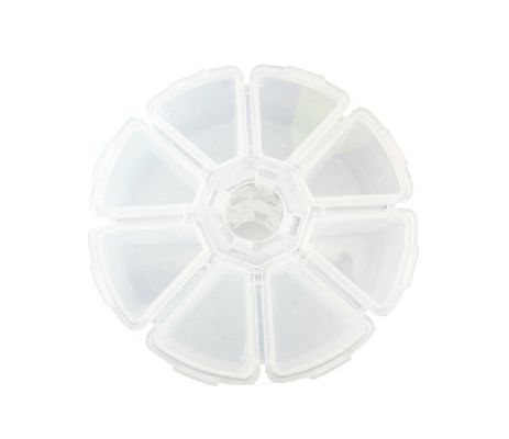 貯蔵の宝石類の釘の芸術はプラスチック アクリルの化粧品の釘の芸術の箱に用具を使います