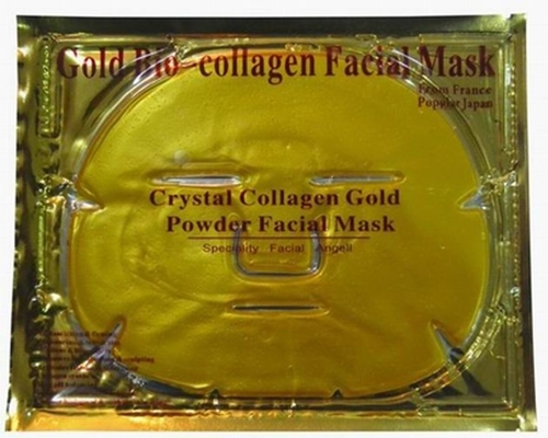 Nano 24K 金の水晶コラーゲンの顔のマスク/Hyaluronic 酸のマスク SM-021