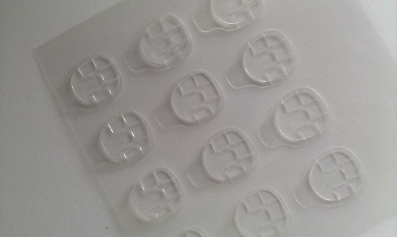 指、ABS/ペット釘の芸術用具のための透明な接着剤タブ