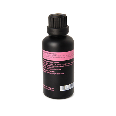 50ml びんのアクリルの釘のブラシ洗剤はアクリル/ゲルの残余を取除きます