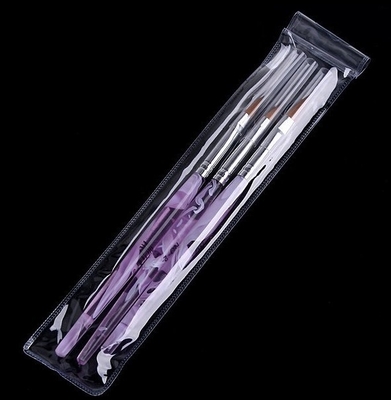3pcs/pack 紫外線ゲルのアクリルの釘の芸術のブラシの海の波のハンドルのペンキ 2#4#6#